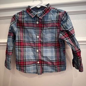 Toddler Boy Button Down Shirt 2T